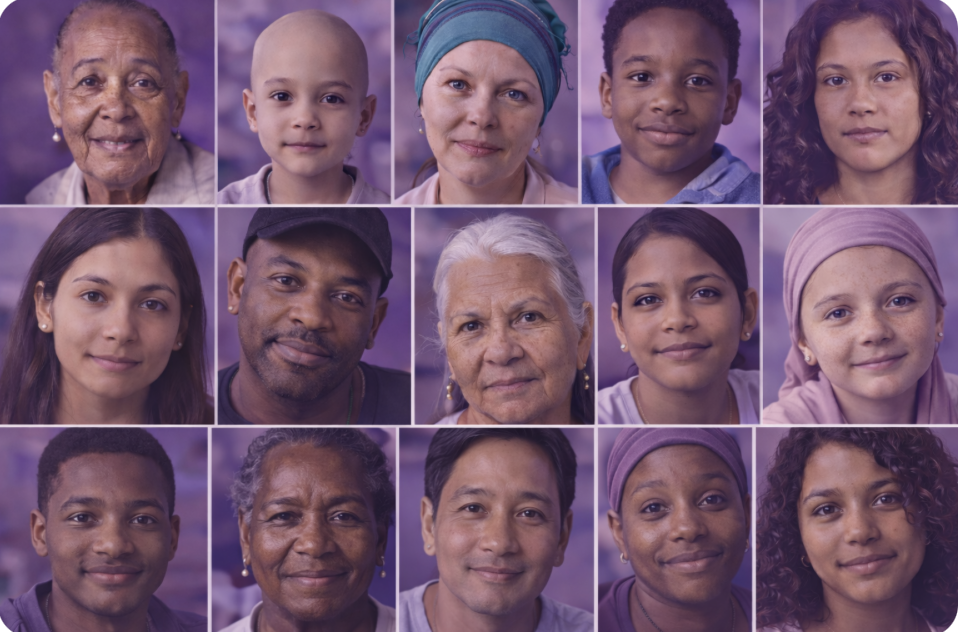 Diverse BIPOC cancer survivors and community members